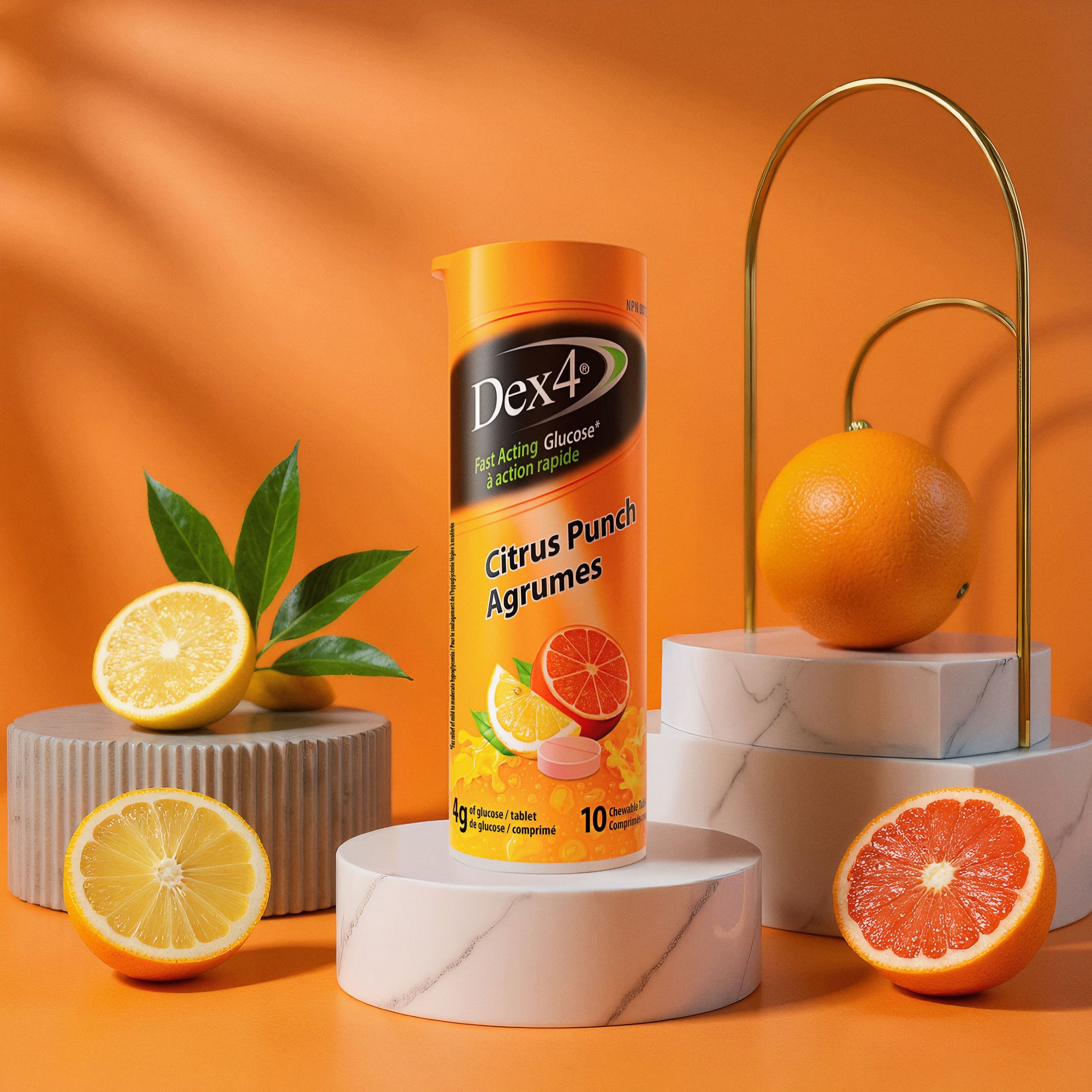 Comprimés de glucose - Tube de 10 comprimés