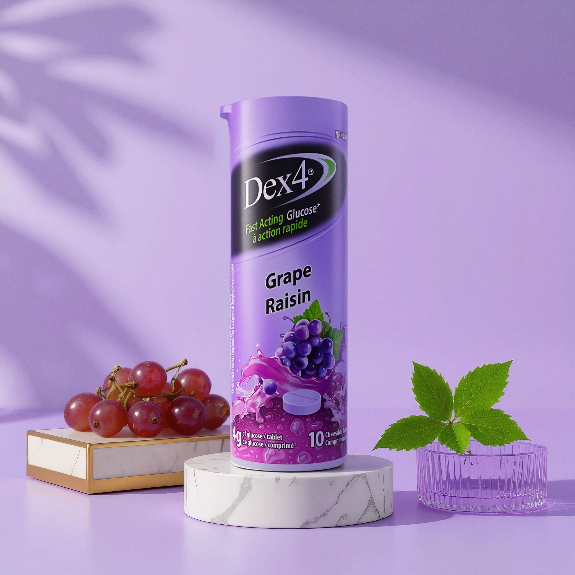 Comprimés de glucose - Tube de 10 comprimés