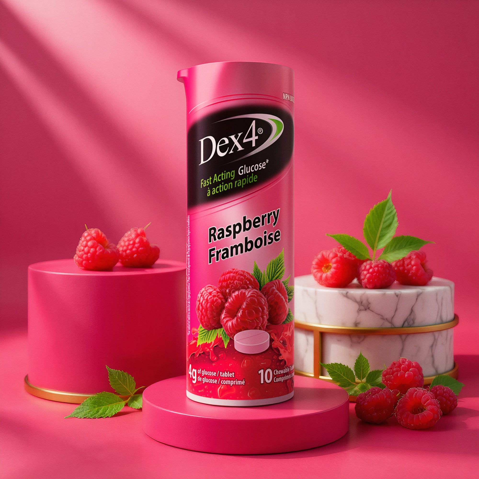 Comprimés de glucose - Tube de 10 comprimés