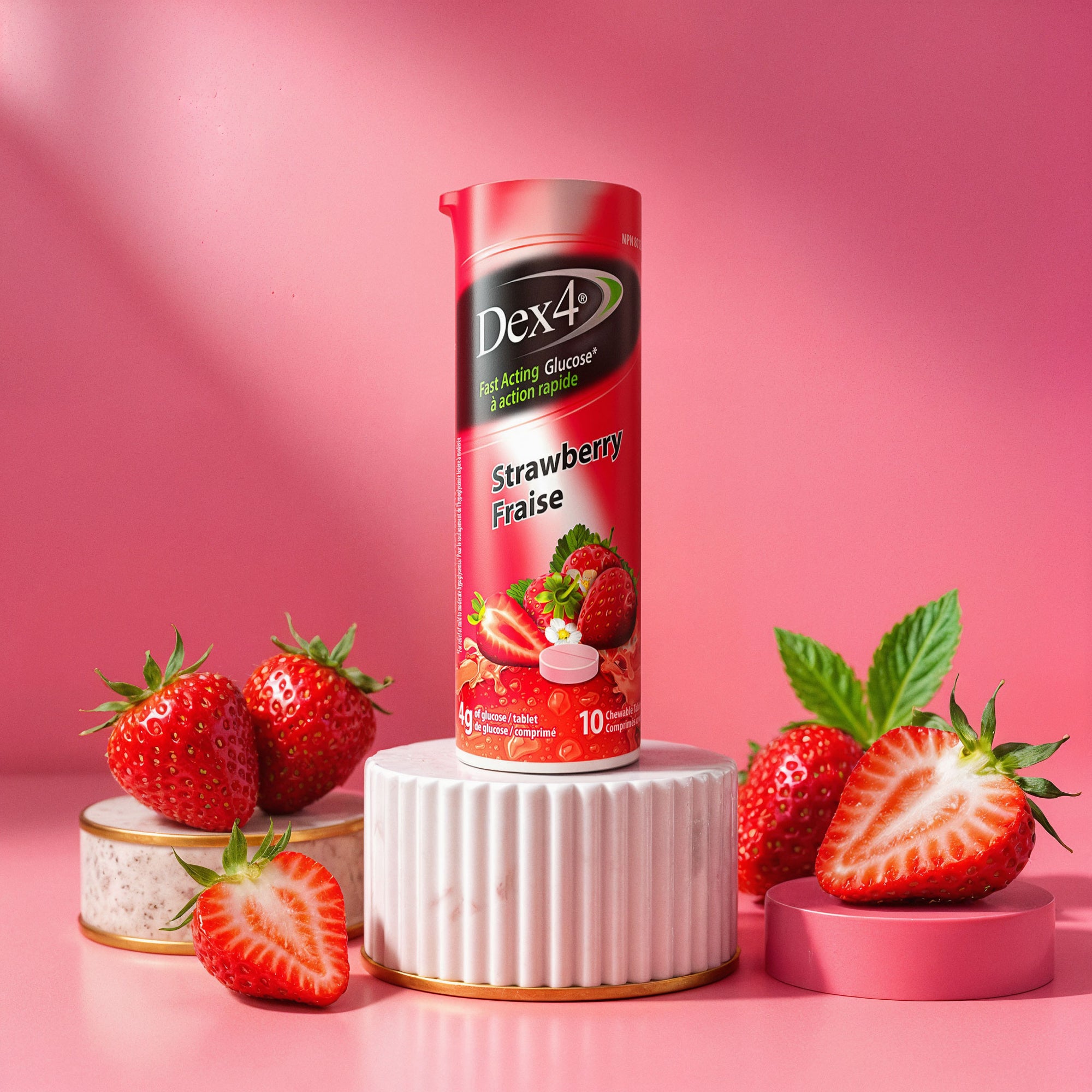 Comprimés de glucose - Tube de 10 comprimés