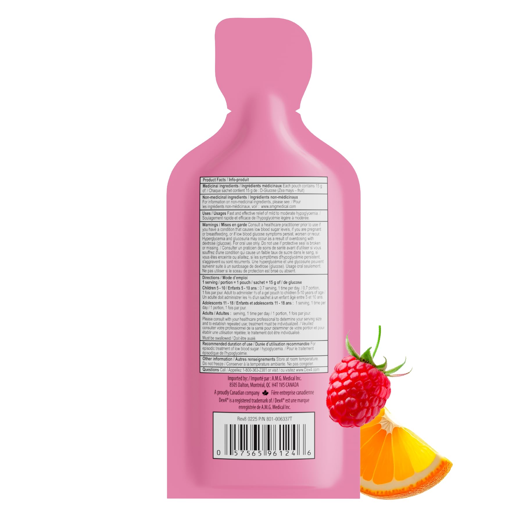 Glucose Gel Pouch