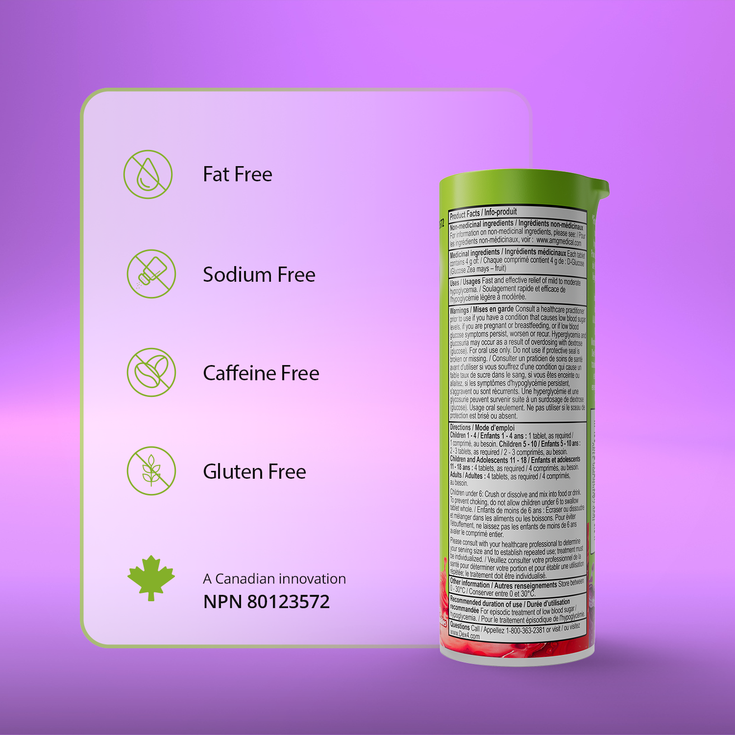Glucose Tablets - 10 Count Tube