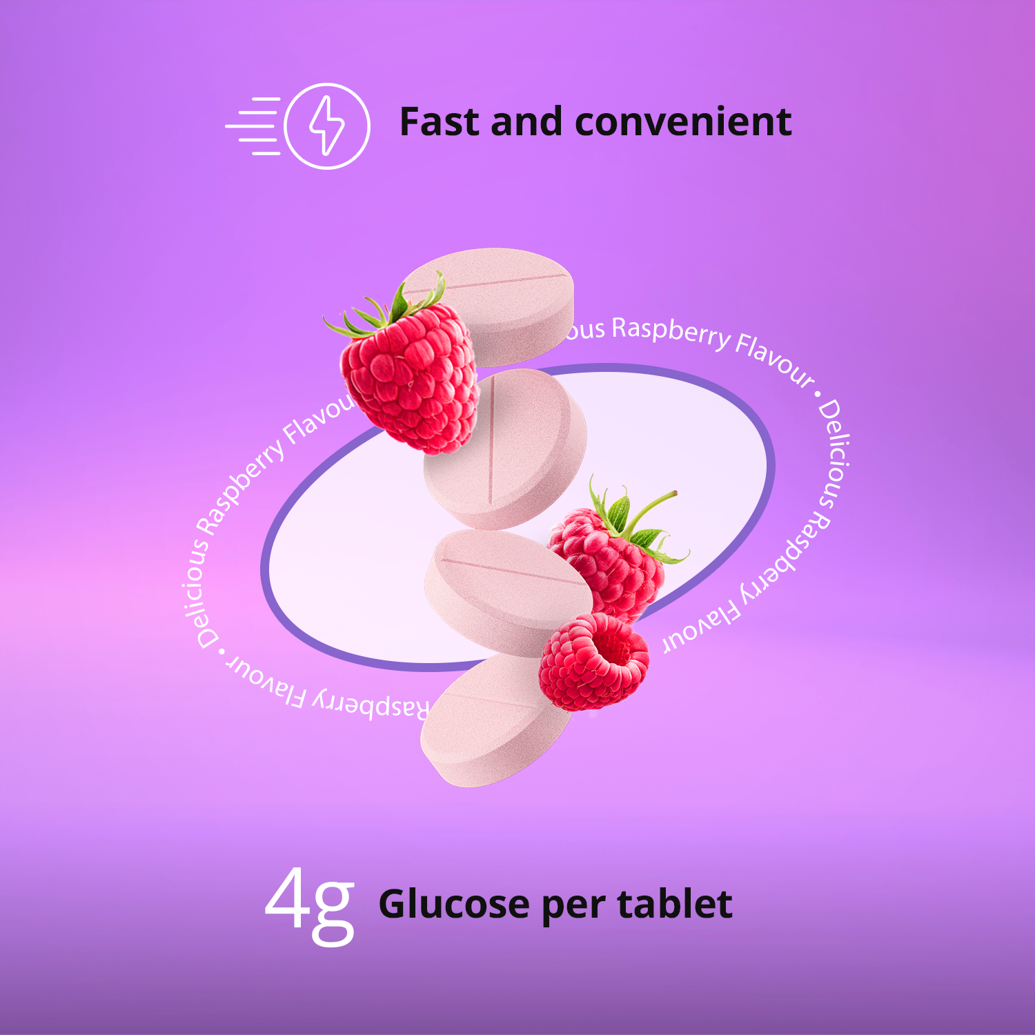 Comprimés de glucose - Flacon de 50 comprimés