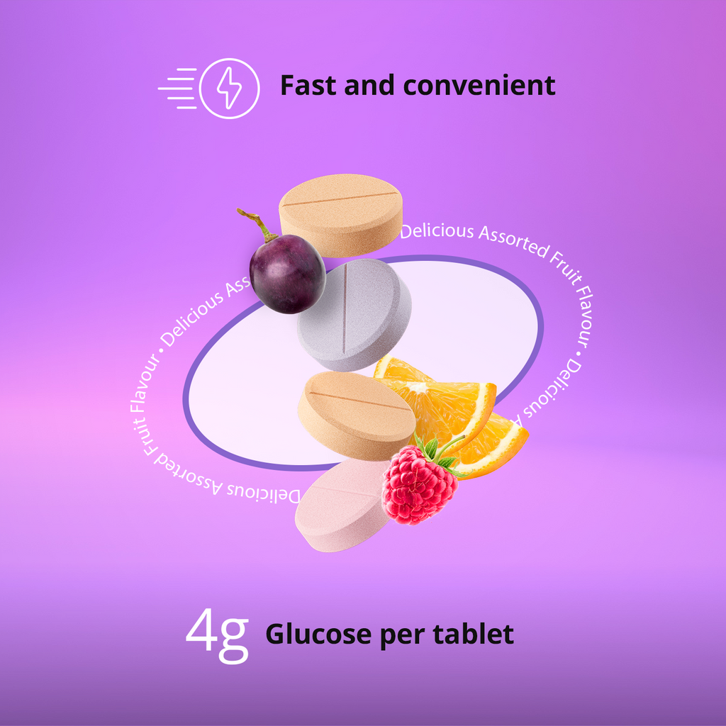 Glucose Tablets - 50 Count Bottle
