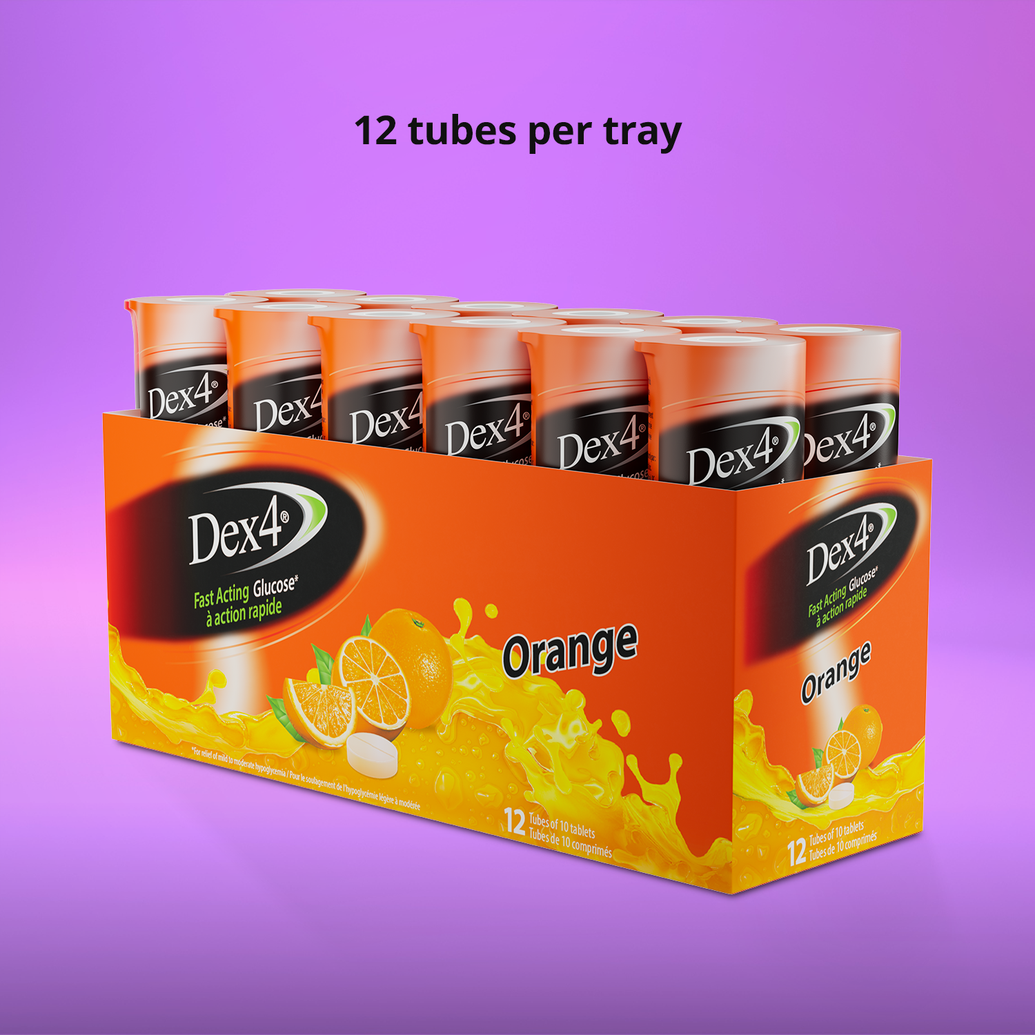 Comprimés de glucose - Tube de 10 comprimés