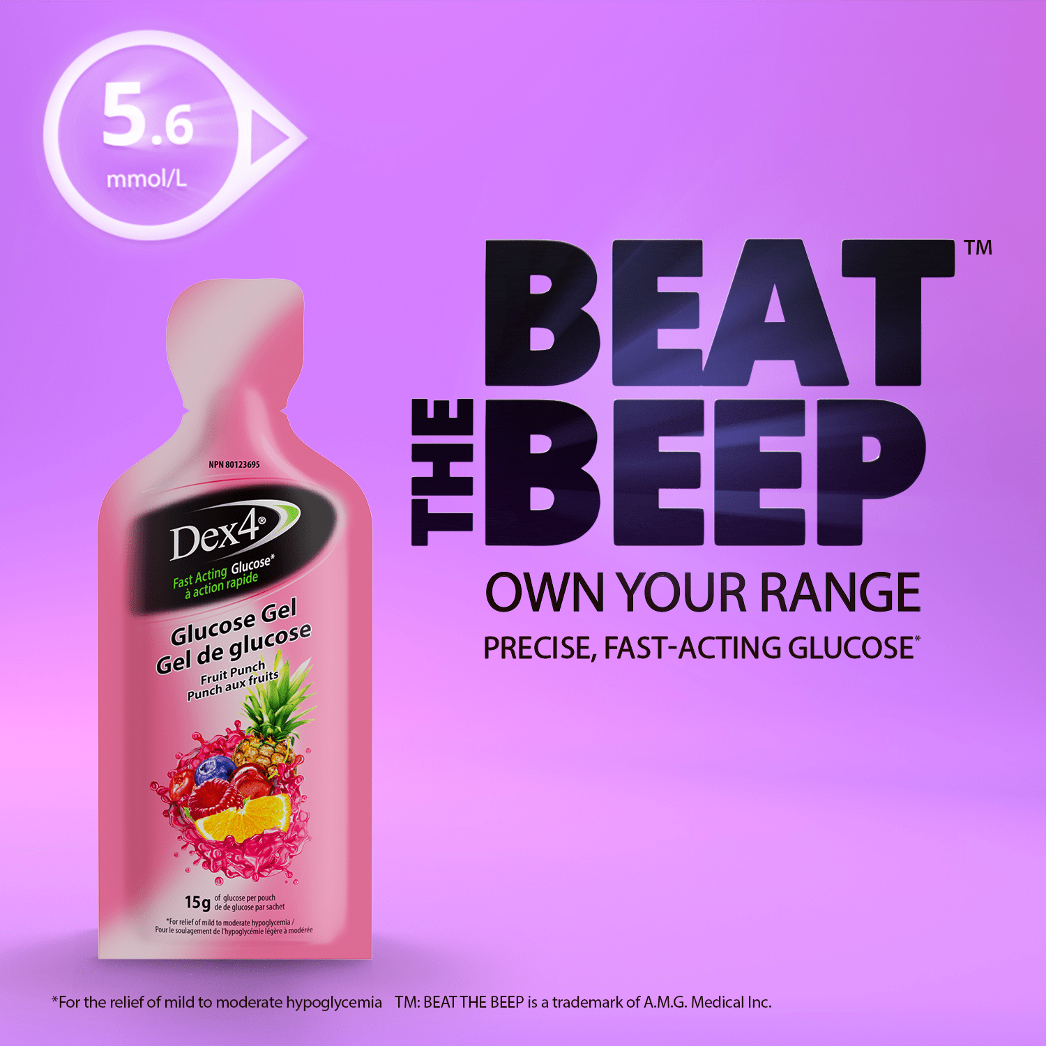 Glucose Gel Pouch - Dex4