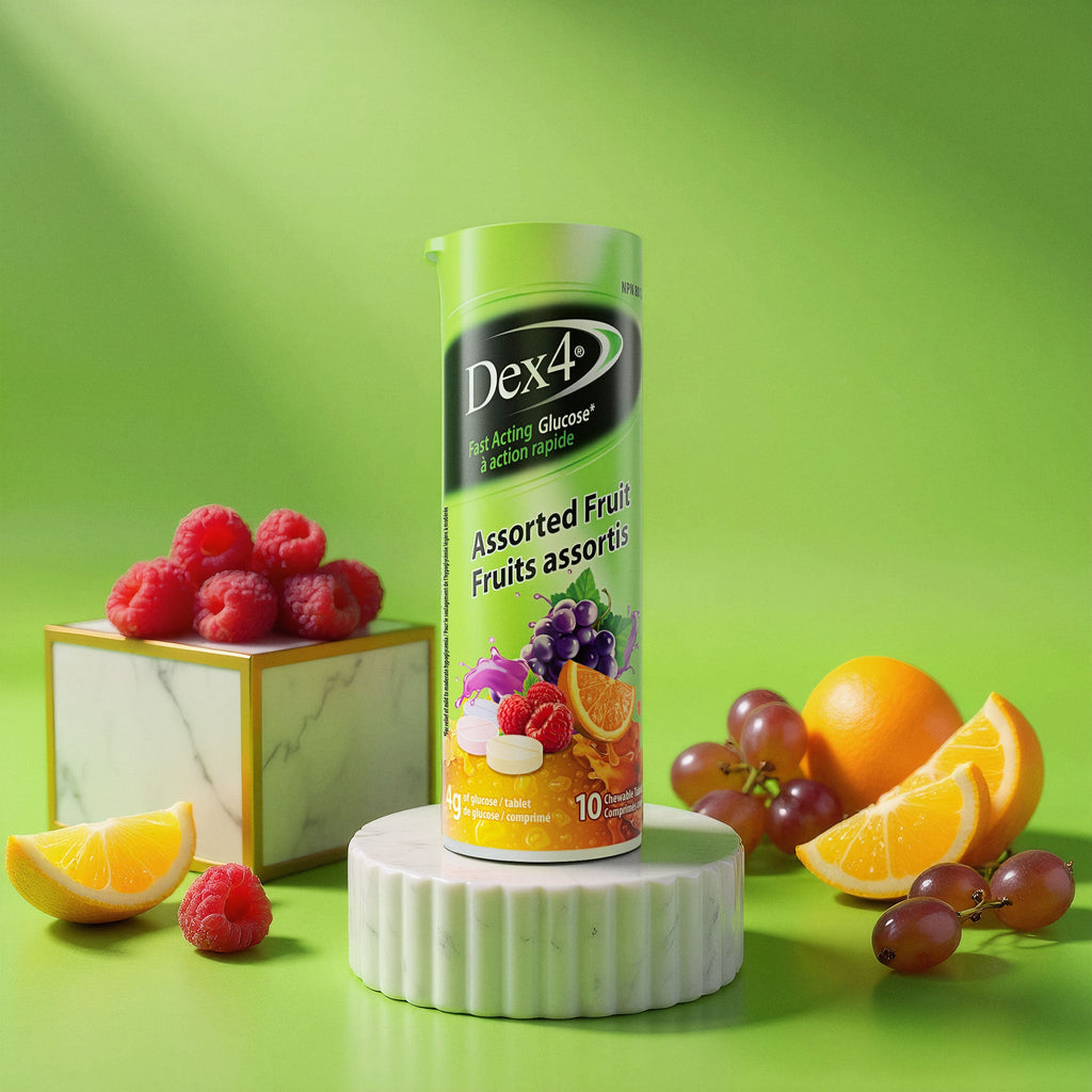 Glucose Tablets - 10 Count Tube - Dex4