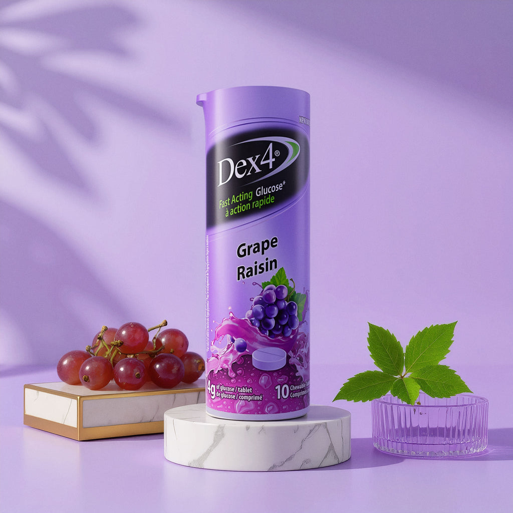 Glucose Tablets - 10 Count Tube - Dex4