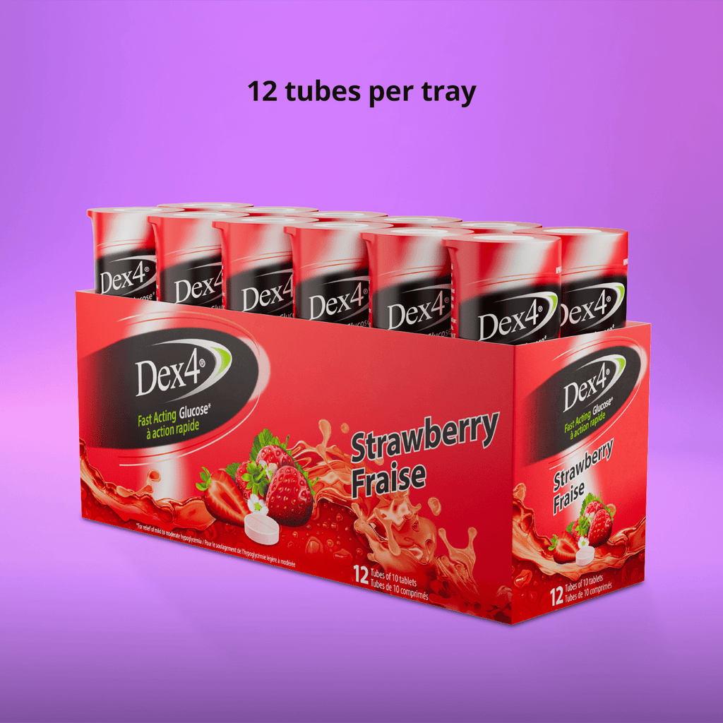 Glucose Tablets - 10 Count Tube - Dex4