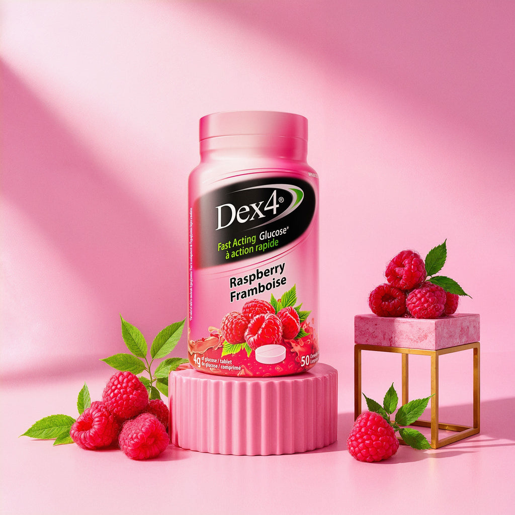 Glucose Tablets - 50 Count Bottle - Dex4