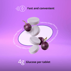 Glucose Tablets - 50 Count Bottle - Dex4